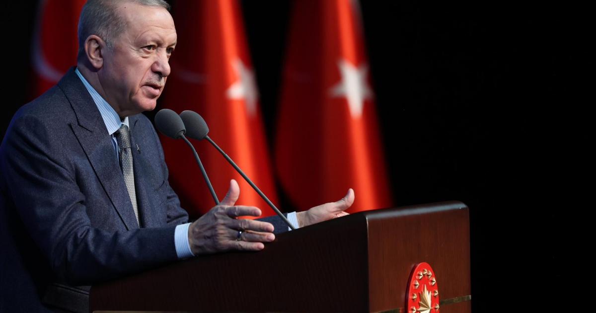 El presidente turco, Recep Tayyip Erdogan, en una imagen de archivo.