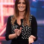 En la presentaci&oacute;n de su documental Uno entre cien mil en el programa El Hormiguero, en septiembre.