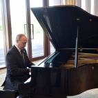 Tocando el piano