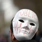Manifestaci&oacute;n de sanitarios contra la gesti&oacute;n de Ayuso