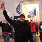 Manifestantes pro-Trump irrumpen en el Capitolio.