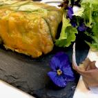 ▶️ Ingredientes (para 6-8 personas): un calabac&iacute;n, una cebolla, un ajo, un pimiento verde, eneldo fresco, dos huevos, dos o tres patatas, 1/4 calabaza asada, merluza, sal, aceite de oliva y pimi...