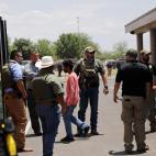 Personal de seguridad en el &aacute;rea.