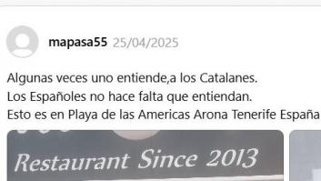 No da crédito con el cartel que ha colocado un restaurante de Tenerife en su puerta: dice mucho de la situación