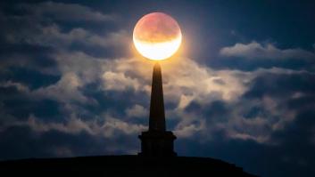 Las mejores fotos del eclipse parcial de Luna: así de espectacular se vio en el mundo