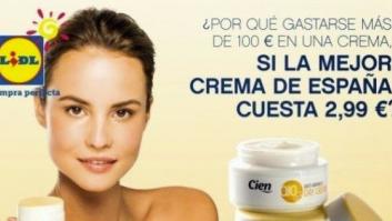 Lidl hace caso a la OCU y retira la publicidad de su crema CIEN... tras agotar existencias