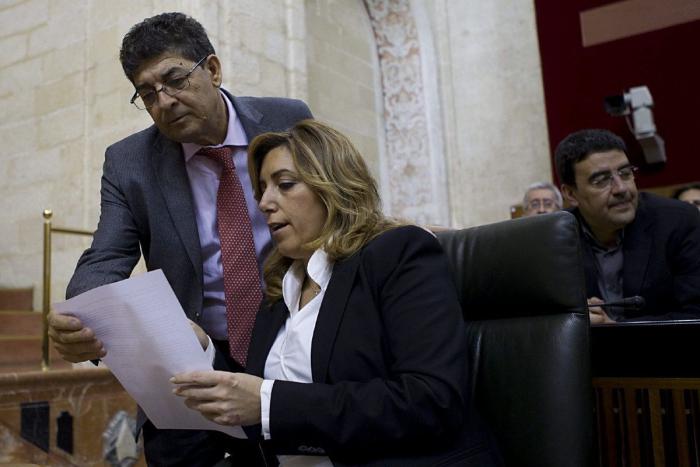 Susana Díaz toma posesión como senadora por Andalucía