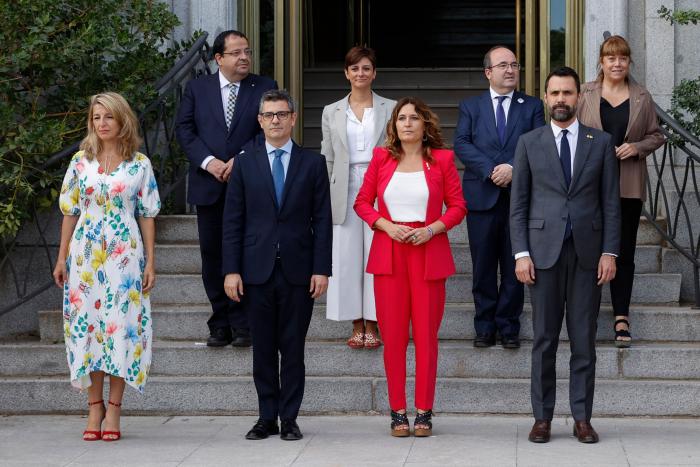 Pitos y abucheos contra dirigentes de ERC durante la ofrenda al monumento de Rafael Casanova