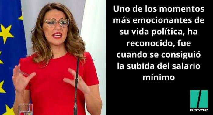 El mensaje de la mascarilla que Yolanda Díaz ha llevado a los Premios Feroz