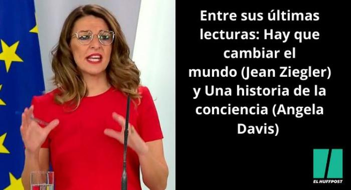 El mensaje de la mascarilla que Yolanda Díaz ha llevado a los Premios Feroz