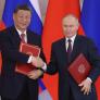 Rusia y China se unen para exigir el fin de la "presión militar" al socio de Putin